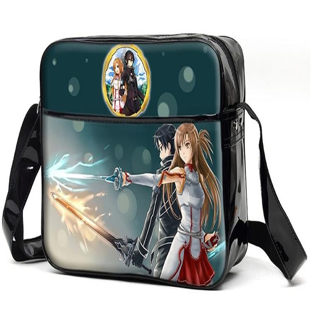 GO2COSY Anime Sword Art Online Shoulder Bag Messenger Bag Cosmetic bag Cross-body Bag Purse Handbag 2