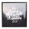 Stupell Industries Time To Adventure Woodlands Camping Tent Calligraphy Accent, Design by Ann Bailey view 1