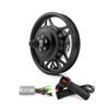 12 Inch 250W Hub Motor Front Drive Wheel Throttle Grip Brushless Controller For Electric Bike Scooter Bicycle48V 250W black view 1