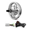 12 Inch 250W Hub Motor Front Drive Wheel With Tire Throttle Grip Brushless Controller For Bike Scooter Bicycle48V 250W Silver view 1