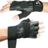 Nordic Lifting Gym Gloves Medium - Black Bundle with Shoes Venja Size 8 - White view 2