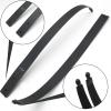 60 Inch Black Hunter Archery Recurve Bows 20-60Lbs Traditional Bow with Arrow Quiver Right Hand Hunting Bows for Adults Outdoor Shooting Competition (30LBS) view 3
