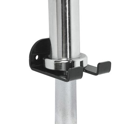 Luwint Barbell Holder Wall Mount, Vertical Olympic Single Bar Hanger Storage Rack