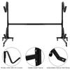 Happytools Freestanding Kayak Storage Rack, Heavy Duty Height Adjustable Storage Holder for 2 Kayaks, Vertical SUP, Canoe & Paddleboard Stand for Indoor, Outdoor, Garage & Dock, Black view 2