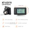 Ebike LCD Display Meter KT-LCD7U 24V 36V 48V 52V Electric Bike Conversion Kit Display for KT Controller (LCD7U Waterproof Plug) view 3