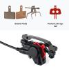 BOLANY Disc Brake Sets Oil Hydraulic MTB Bike Aluminum Alloy Left Front 800mm Right Rear 1400mm Brake Levers with is/PM Adapter Fit MTB Fat Bike E-Bike view 4