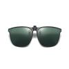 Polarized Clip On Flip Up Sunglasses Over Prescription and Reading Glasses Frames UV Protection Sun Glasses for Driving view 2