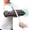 Shindn Aluminum Alloy Metal Shield Forearm Armor Arm Shield Lightweight Round Shield with Window Breaker (Black Left arm Shield) view 1