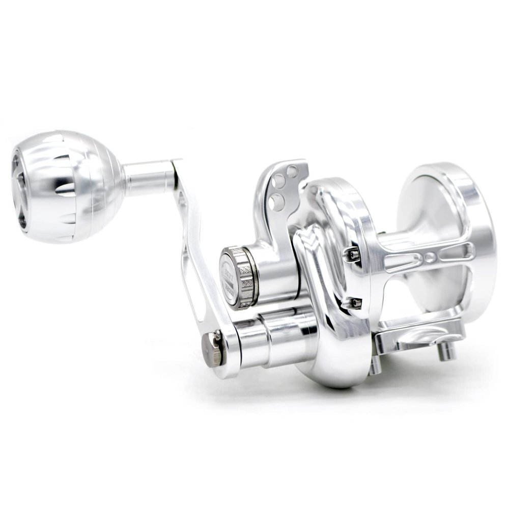 CAMEKOON Trolling Reels, 9+2 Stainless Steel Ball Bearings, Lever Drag Conventional Reel, CNC Aluminum Frame, Loud Clicker Alarm, Jigging Fishing Reel
