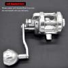 CAMEKOON Trolling Reels, 9+2 Stainless Steel Ball Bearings, Lever Drag Conventional Reel, CNC Aluminum Frame, Loud Clicker Alarm, Jigging Fishing Reel view 2