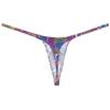 Botmois Fashion Men's G-Strings Bikini T-Back Underwear Male Contour Pouch Micro Swim Thong 2-Pack DL X-Large view 4