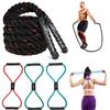 2.8 LB Jump Rope and Figure 8 Resistance Band, Resistance Bands for Women 8 Shaped Resistance Band and Skipping Ropes for Arms, Body Workout Equipment view 1