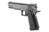 2011 Alloy Series Spring Airsoft Pistol w/Wavey Stippling (Color: Silver Gray) view 4