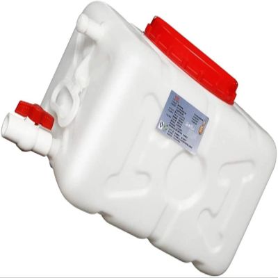 YXCUIDP Water Container Household Water Storage Tank Plastic Outer Tank Barrels Thick White Rectangle Outdoor Bulk Water Reservoir Camping Hiking Outdoor(150L)