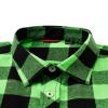 Alimens & Gentle Men's Button Down Regular Fit Long Sleeve Plaid Flannel Casual Shirts view 2