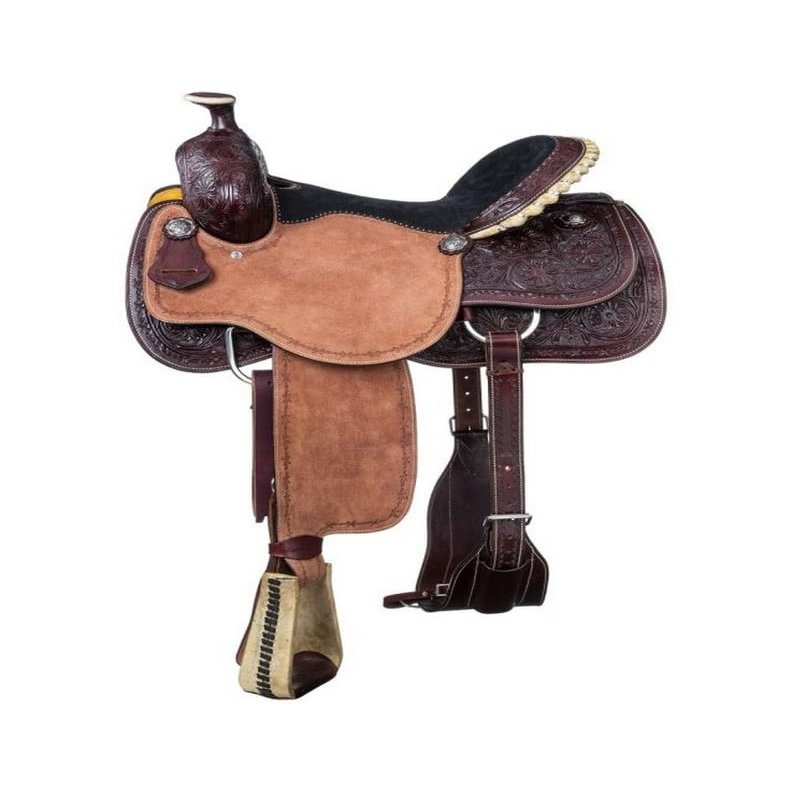 Silver Royal High Plains Roper Saddle 17