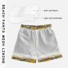 Boccsty Yellow Tractor Boys Beach Board Shorts Monster Truck Swim Trunks Baby Kids Swimwear Summer Toddler Bathing Suit S view 4