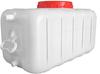 YXCUIDP with Tap Portable Water Storage Tank Thick Plastic Water Storage Container Emergency Water Barrel Container(100L) view 1