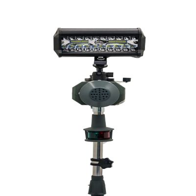 Basin Boat Lighting - KAYAK (PaddleBird) full NO NAV 7 or 13 pole LED 120W/12,000 Lumens SmartBird Safety Lighting System 105db Horn, USB Port, Key Fob/remote and NEW iOS/Android app (not included)