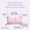 Bleuet Bleum Petal Padded Bra  Seamless Reversible First Bra for Teens & Tweens | Sewn-in Pads, Adjustable Straps, Ultra Soft & Tag-Free Comfort view 2