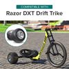 AlveyTech Rear Drift Wheels for The Razor DXT Pedal-Powered Drift Trike (Set of 2) - Replacement Pair 10" Wheel with Slick Tires for Non-Electric Power DXT Tricycle Model Only (W20030501048) view 2