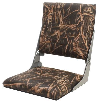 Lowe Boat Folding Jump Seat 2172589 | Camouflage 21 x 17 1/8 Inch