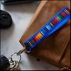 Country Brook Design - 5/8 Inch Serape Ribbon on 1 Inch Bright Royal Blue Nylon Webbing (10 Yards) view 3