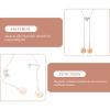 Hemobllo Wireless Earphone Chain Anti-Lost Earpiece Holder Lightweight Necklace for and Earbuds Glasses Accessory 15In for Women view 3