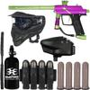 Action Village Azodin Blitz 4 Vendetta Paintball Gun Package Kit (Dust Purple/Polished Green)