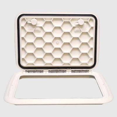 Jim Black Boat Deck Hatch 581-1317-04 | 17 x 13 Inch Arctic White