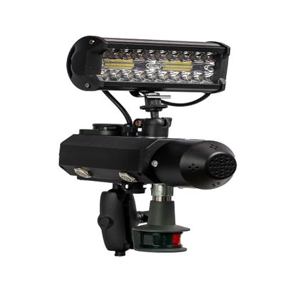 Basin Boat Lighting KAYAK (PaddleBird) + NAV 1" RAM Ball LED 120W/12,000 Lumens SmartBird Safety Lighting System USCG 2nm Bow Nav 105db Horn USB Port Key Fob/remote NEW iOS/Android app (not included)