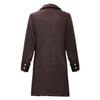 BLESSUME Steampunk Victorian Frock Coat Colonial Men Jacket (Brown, XX-Large) view 4