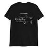 1945 Chevy Antique Pickup Truck Art Graphic T-Shirt | Car Enthusiast Gift Black