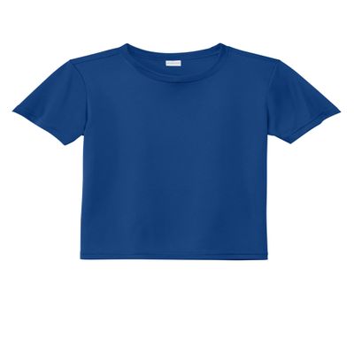 SPORT-TEK Youth PosiCharge Re-Compete Tee True Royal