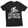 Cycling Dad T-Shirt Biker Father's Day Father Sports T-Shirt Cool Dad Gift Idea Mens Tee (X-Large Black) view 1