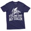 Cycling Dad T-Shirt Biker Father's Day Father Sports T-Shirt Cool Dad Gift Idea Mens Tee (X-Large Black) view 3