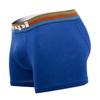 Papi UMPA088 2PK Microflex Brazilian Boxer Briefs Color Blue-Black view 1