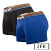 Papi UMPA088 2PK Microflex Brazilian Boxer Briefs Color Blue-Black view 2