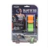 FineLife Products 2 Pack Reflective Gear Flashing LED Slap Sports Wristbands, Safety Lights Arm Bands - Magic Band Running Lights for Runners - for Night Walking, Cycling and Running (Green/Orange) view 1