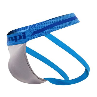 papi UMPA081 2PK Microflex Jockstrap Color Alloy-Black Size S