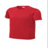 SPORT-TEK Youth PosiCharge Re-Compete Tee | Lightweight Short Sleeve Shirt for Boys & Girls, Kids' Athletic Summer Clothing True Red view 4