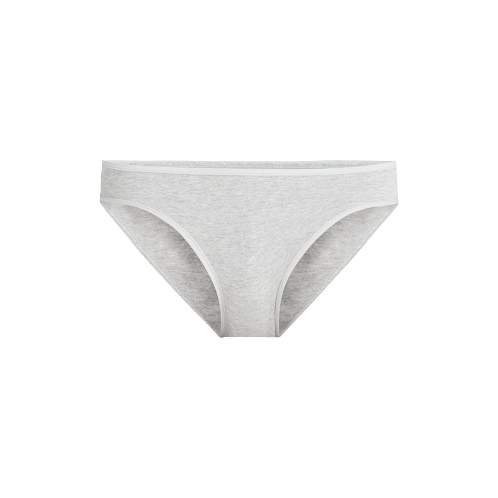 MeUndies Womens Stretch Organic Cotton Bikini - Comfortable Panties Amazon Exclusive Fabric Heather Grey