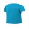SPORT-TEK Youth PosiCharge Re-Compete Tee | Lightweight Short Sleeve Shirt for Boys & Girls, Kids' Athletic Summer Clothing Atomic Blue view 3