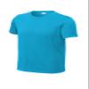 SPORT-TEK Youth PosiCharge Re-Compete Tee | Lightweight Short Sleeve Shirt for Boys & Girls, Kids' Athletic Summer Clothing Atomic Blue view 4