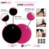 LALAHIGH Portable Home Gym System for Men and Women:Push Up Board, Pilates Bar & 20 Fitness Accessories with Resistance Bands and Ab Roller Wheel-Professional Strength Training Exercise view 4
