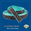 Country Brook Design - 7/8 Inch Leopard Print Ribbon on 1 Inch Light Cyan Nylon Webbing (10 Yards) view 2