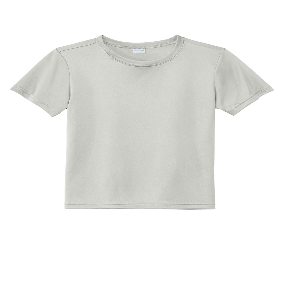 SPORT-TEK Youth PosiCharge Re-Compete Tee | Lightweight Short Sleeve T-Shirt for Boys & Girls, Athletic Fit Summer Clothing for Kids