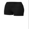 SPORT-TEK Women's Interval 3 Short Black view 1