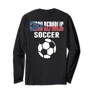Czech Republic Soccer Lovers Jersey - Czech Football Fans Long Sleeve T-Shirt