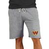 Concepts Sport Men's Gray Washington Commanders Mainstream Terry Shorts view 1